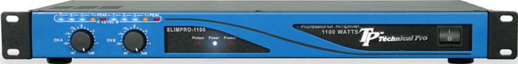 Technical Pro Slimpro Dj Amplifiers Slimpro Digital Amps Dj