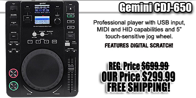 Gemini CDJ650