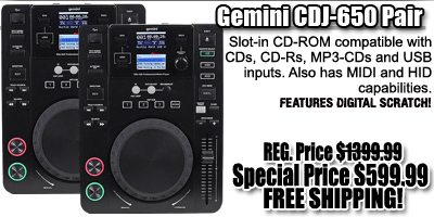 CDJ650 Pair