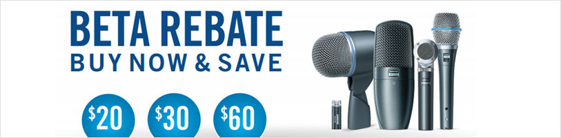 Shure Rebates