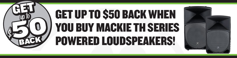 Mackie TH Rebates