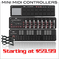 Mini MIDI controllers