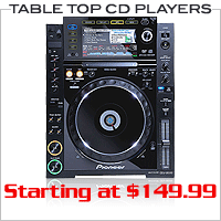 Table Top CD Players