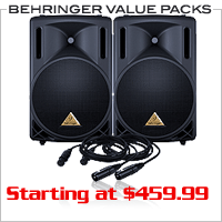 Behringer Value Packs