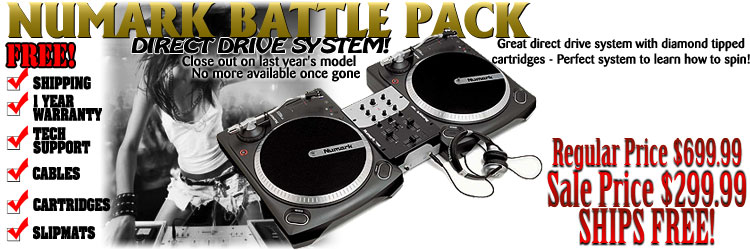 Numark Battle Pack