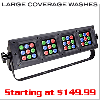 Large Coverage LED Wash