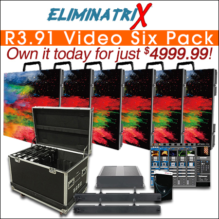 P6 3 x 2 video system