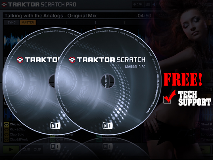cd timecode traktor scratch pro update