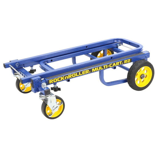 Odyssey RockNRoller OR2RT-BL Blue Micro 8-in-1 Equipment Multi-Cart