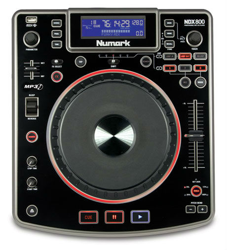 Numark NDX 800 | DJ CD Players | Live Sound | 123dj.com