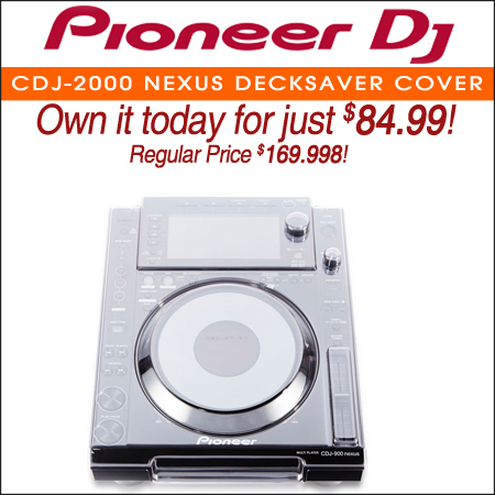 Pioneer CDJ-2000 Nexus Decksaver Cover