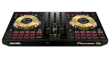 Pioneer DJ DDJ-SB3-N Gold and DM-40 Black Pack