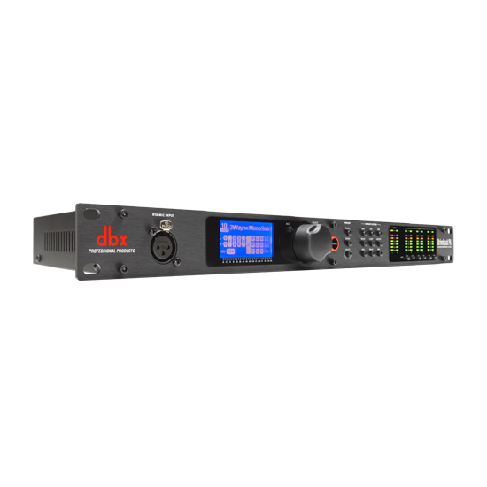 dbx Driverack PA2 with RTA-M Measurement Microphone