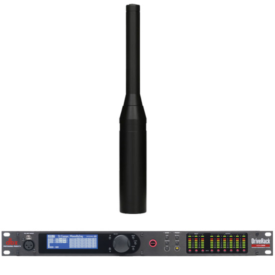 dbx DriveRack VENU360 with RTA-M Measurement Microphone