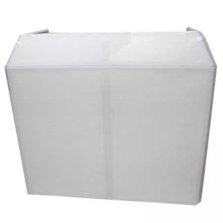 Xstatic XF-MESA-BL DJ Facade Table Station includes White & Black Scrims and Padded Carry Bag