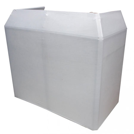 Xstatic XF-MESA-BL DJ Facade Table Station includes White & Black Scrims and Padded Carry Bag