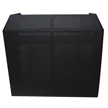 Xstatic XF-MESA-BL DJ Facade Table Station includes White & Black Scrims and Padded Carry Bag