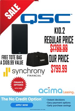 QSC K10.2 Tote Bundle