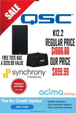 QSC K12.2 Tote Bundle