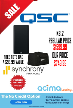 QSC K8.2 Tote Bundle