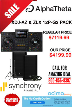 AlphaTheta XDJ-AZ and ZLX-12P G2 Package