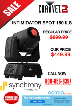 Chauvet DJ Intimidator Spot 160 ILS