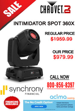 Chauvet DJ Intimidator Spot 360X