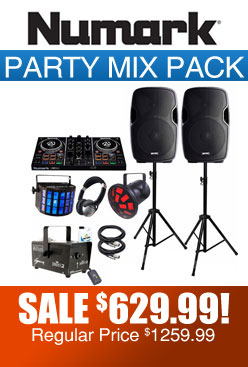 Numark Party Mix Ultimate pack