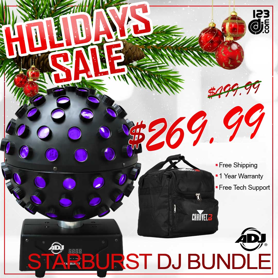  American DJ Starburst DJ Bundle 