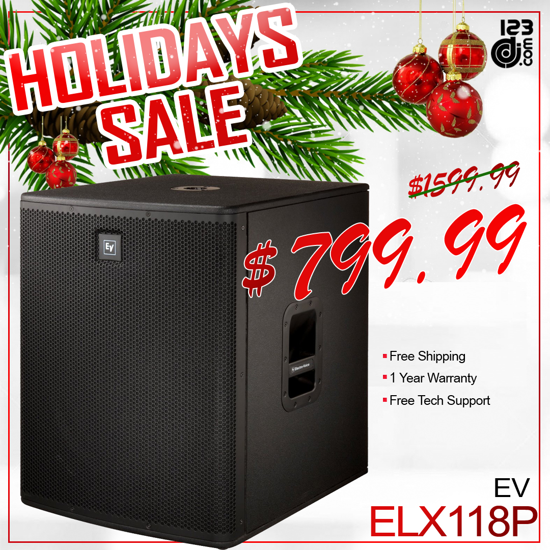 Electro Voice ELX118P DJ Powered Subwoofer 