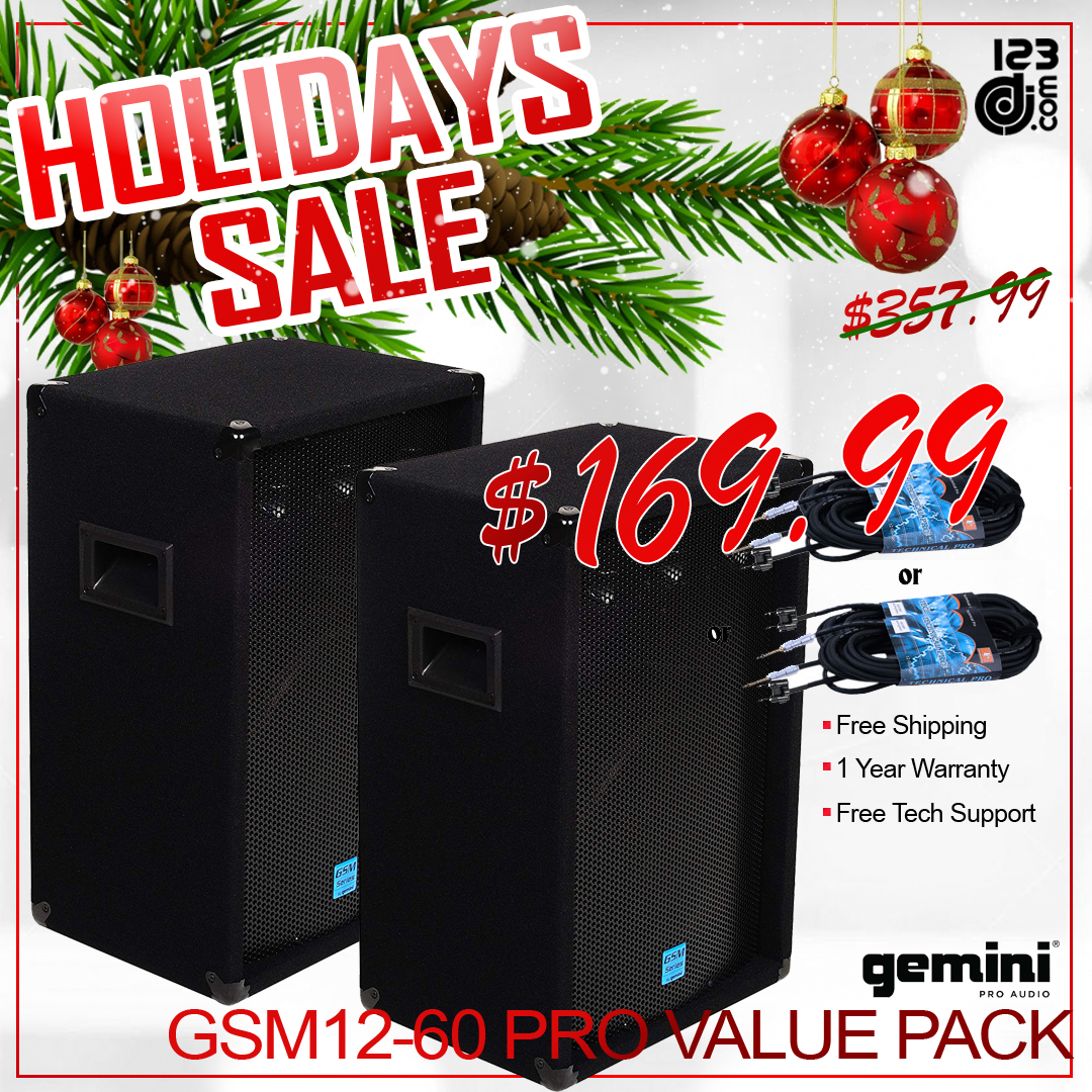 Gemini GSM12-60 Pro VALUE PACK