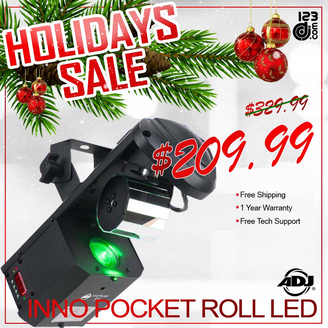  American DJ Inno Pocket Roll LED