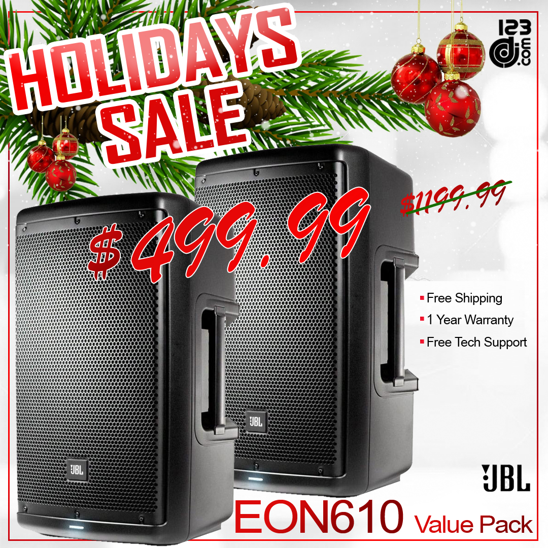 JBL EON610 Value Pack