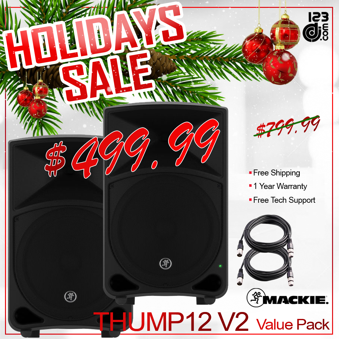 Mackie THUMP12 V2 Value Pack