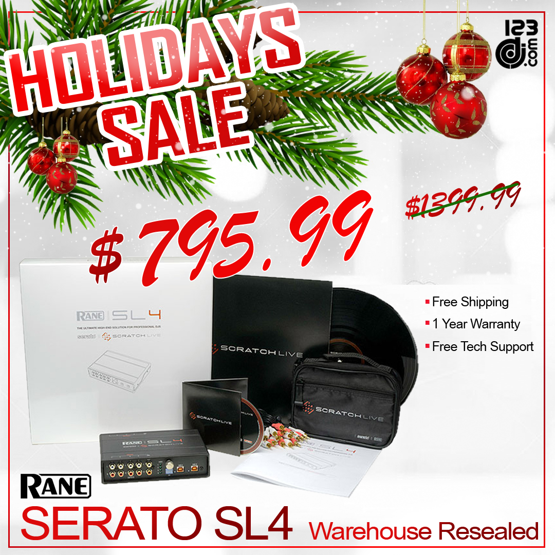  Rane Serato SL4 Warehouse Resealed 