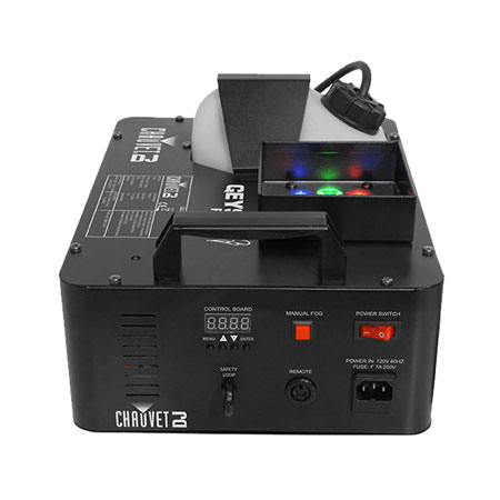 Chauvet DJ Geyser RGB Jr. Fog Machine Duo Bundle