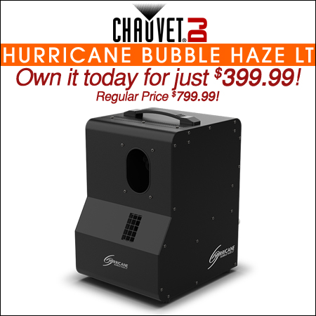 Chauvet DJ Hurricane Bubble Haze LT