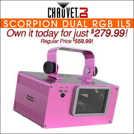 Chauvet Scorpion Dual RGB ILS