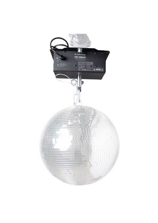 Eliminator EM30 Mirror Ball with Motor & Pinspots Package