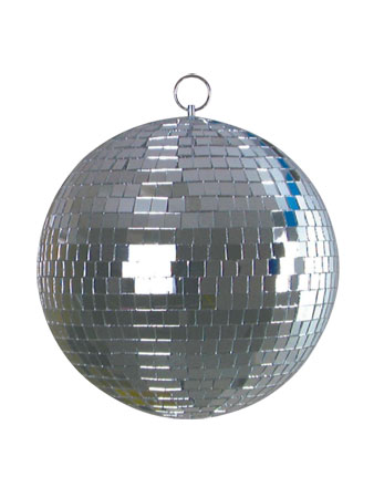 ProX MB-8 8" ABS Mirror Balls with Color Box Packaging Four Pack