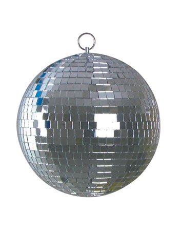 ProX MB-8 8" ABS Mirror Balls with Color Box Packaging Four Pack