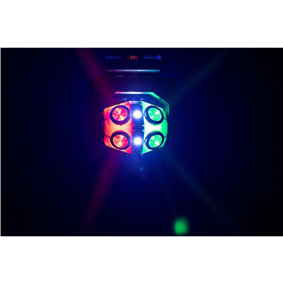 ColorKey CKU-1070 Kraken FX Energizing QUAD Color LED Effect Light with Built-in Blinder