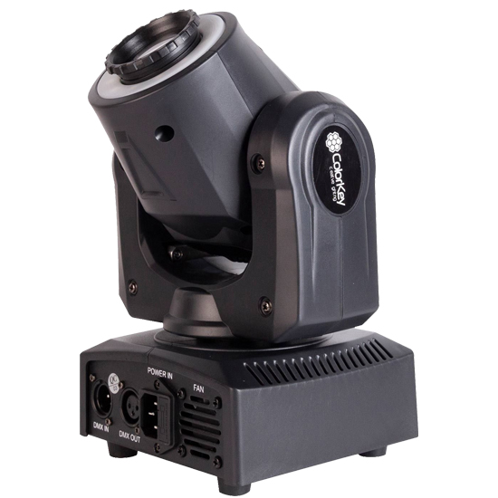 (4) ColorKey CKU01-5036 Mover Halo Spot Moving Head Package