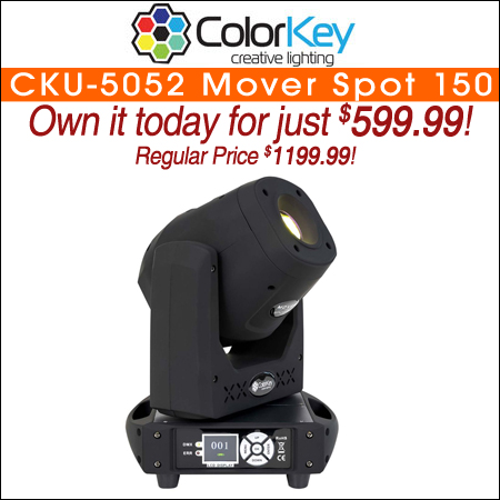 ColorKey CKU-5052 Mover Spot 150