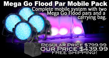 Mega Go Flood Par Mobile Pack