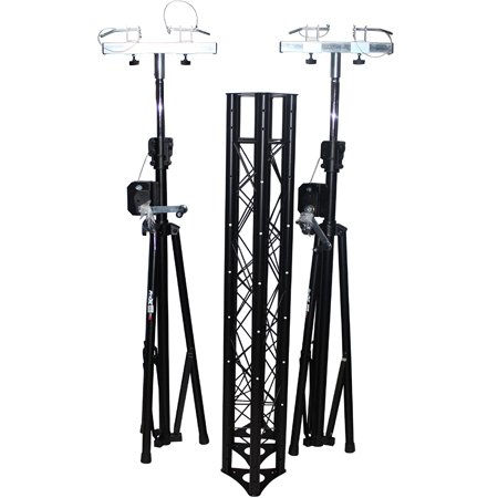 ProX Lighting system Triangle Truss with Crank up system 5ft 10ft 15ft wide