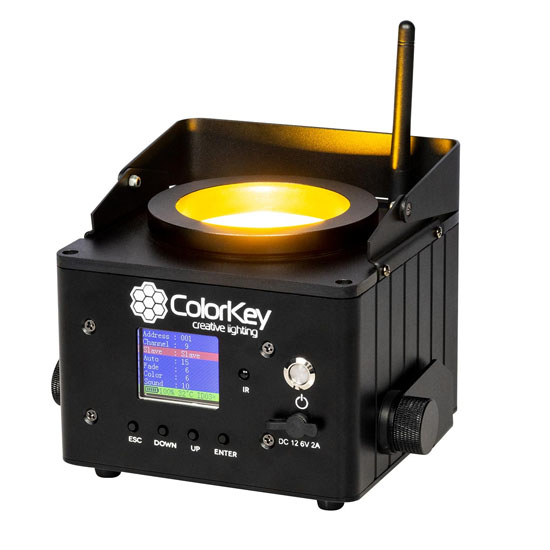 ColorKey CKU-7050 AirPar COB QUAD Wireless Uplight