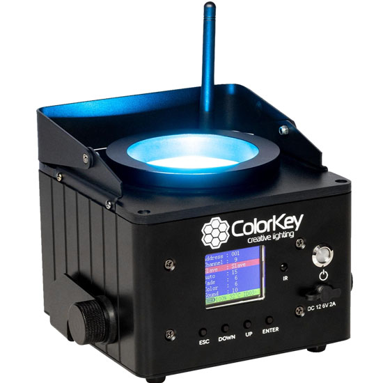 ColorKey CKU-7050 AirPar COB QUAD Wireless Uplight