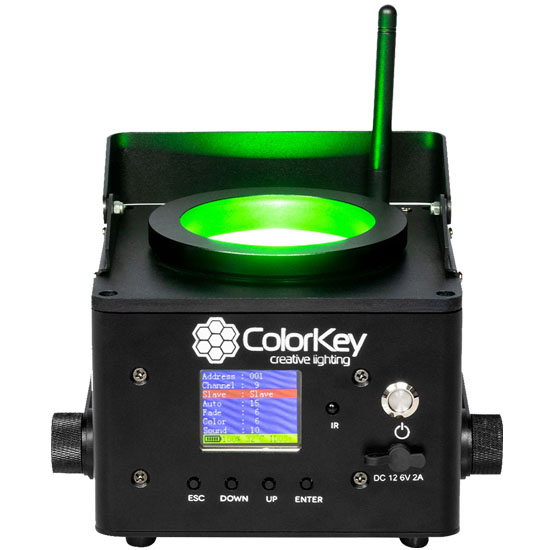 ColorKey CKU-7050 AirPar COB QUAD Wireless Uplight