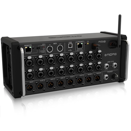 Midas MR18 18-Input Digital Mixer